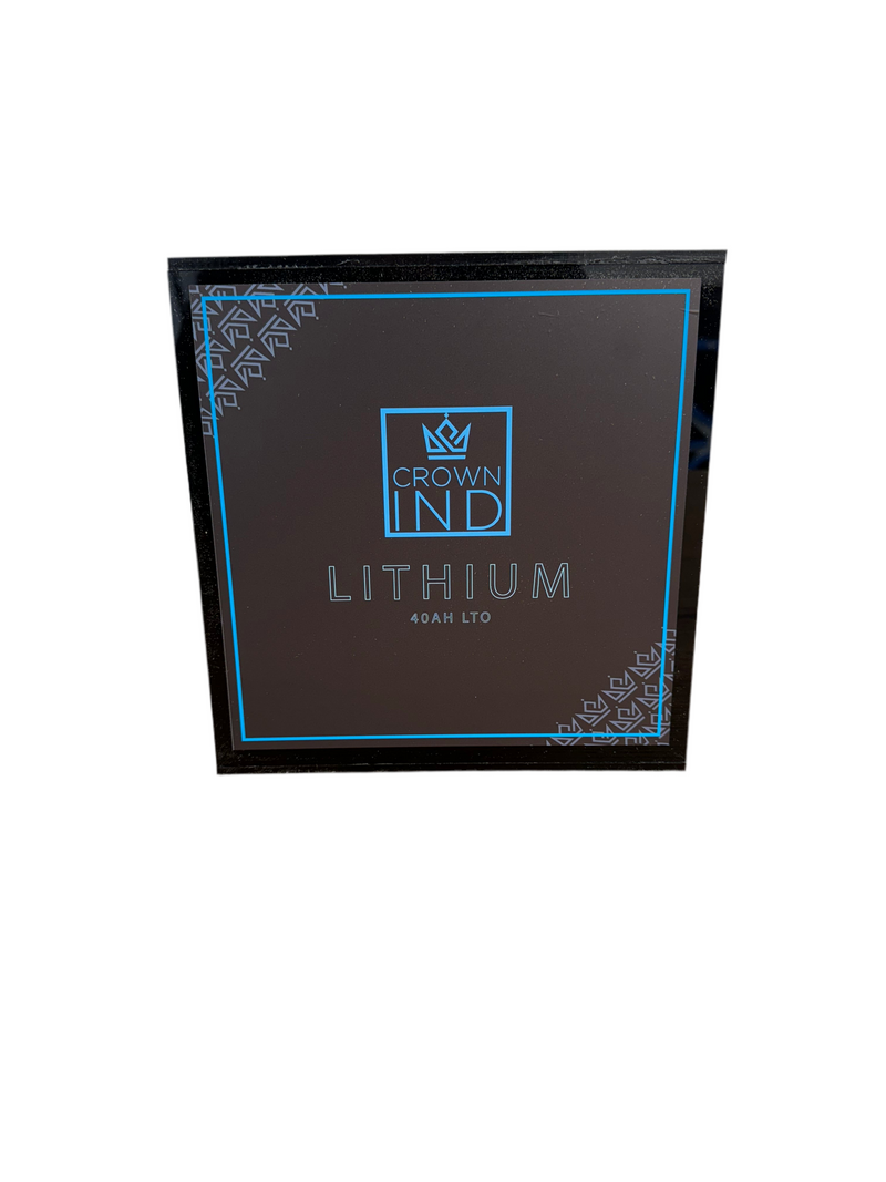 CROWNCUSTOMS 40AH LITHIUM HIGH DISCHARGE AUDIO BATTERY (CUBE)