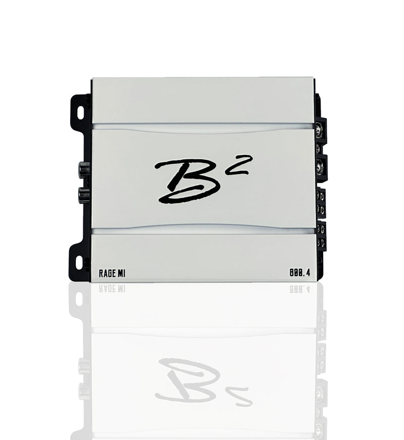 B2 Audio RAGE 800.4 MI - Micro 4 Channel Amplifier