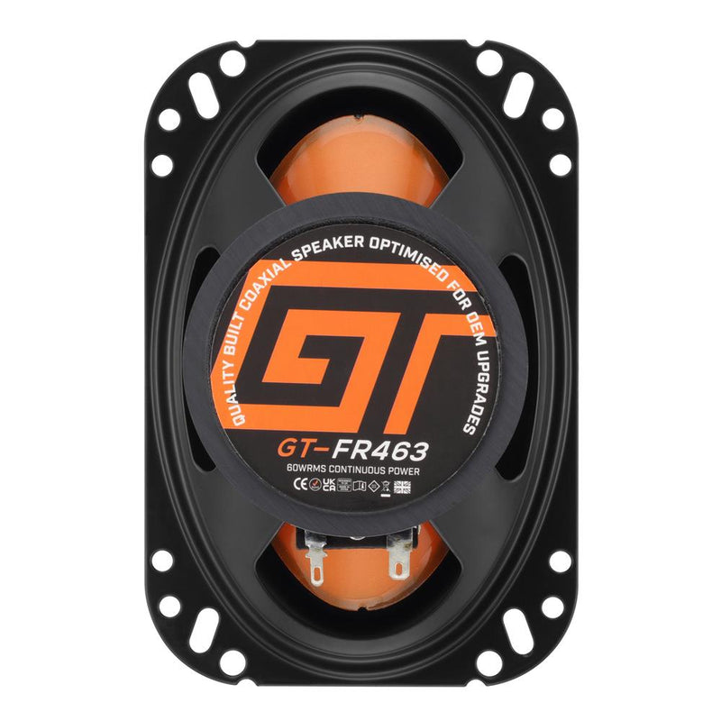 Bassface GT Audio GT-FR463 - 4x6" Coaxial Speakers (PAIR)