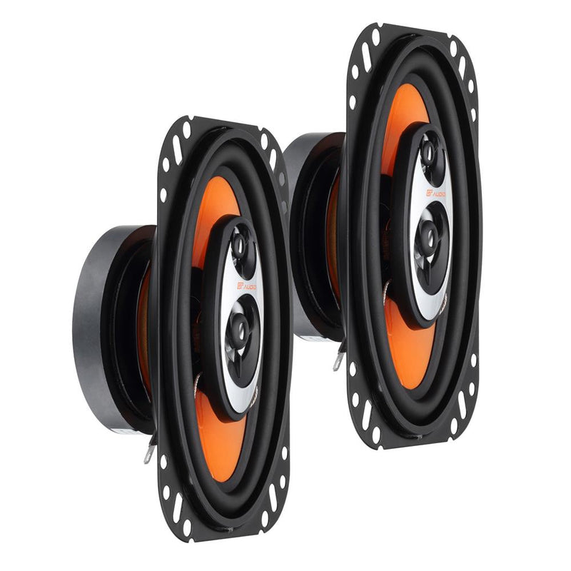 Bassface GT Audio GT-FR463 - 4x6" Coaxial Speakers (PAIR)