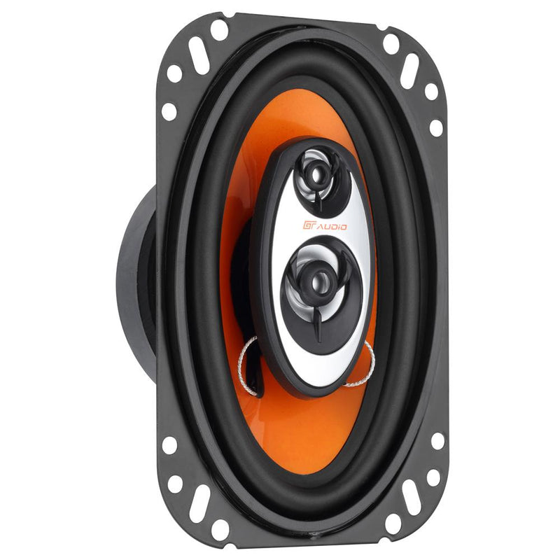 Bassface GT Audio GT-FR463 - 4x6" Coaxial Speakers (PAIR)