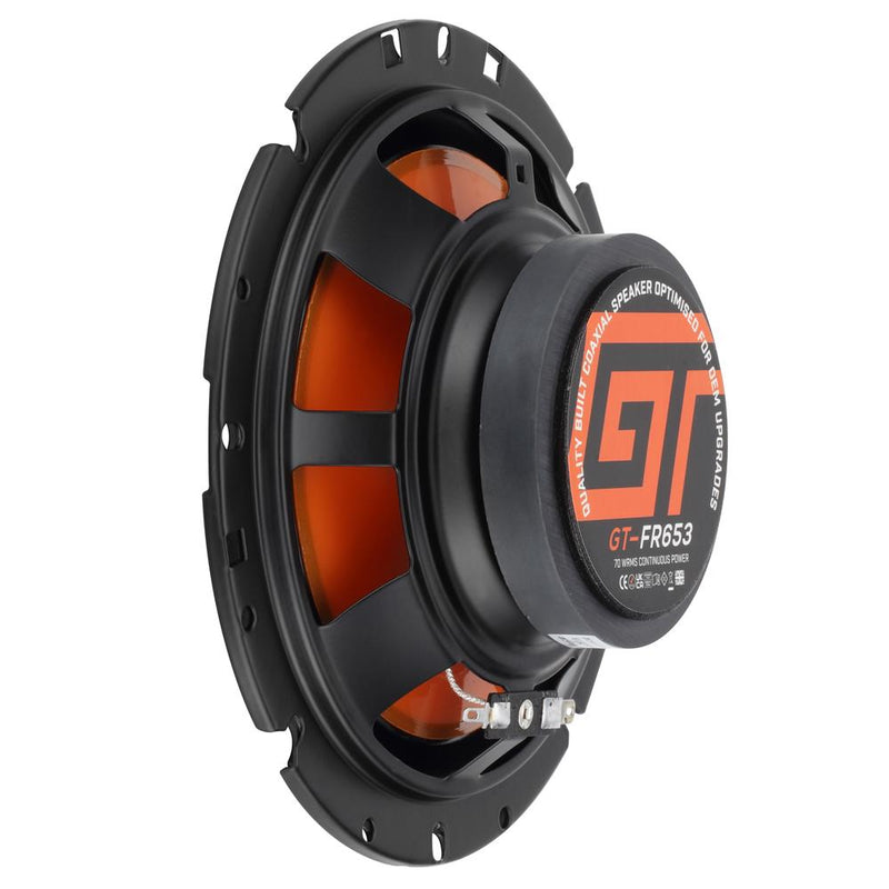 Bassface GT Audio GT-FR653 - 6.5" Coaxial Speakers (PAIR)