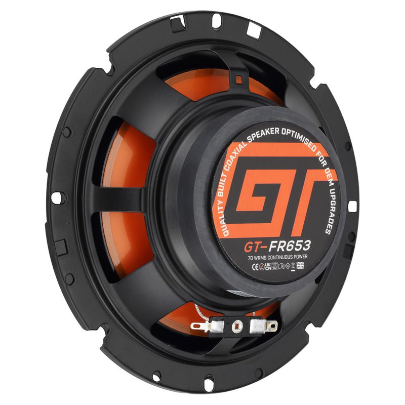 Bassface GT Audio GT-FR653 - 6.5" Coaxial Speakers (PAIR)