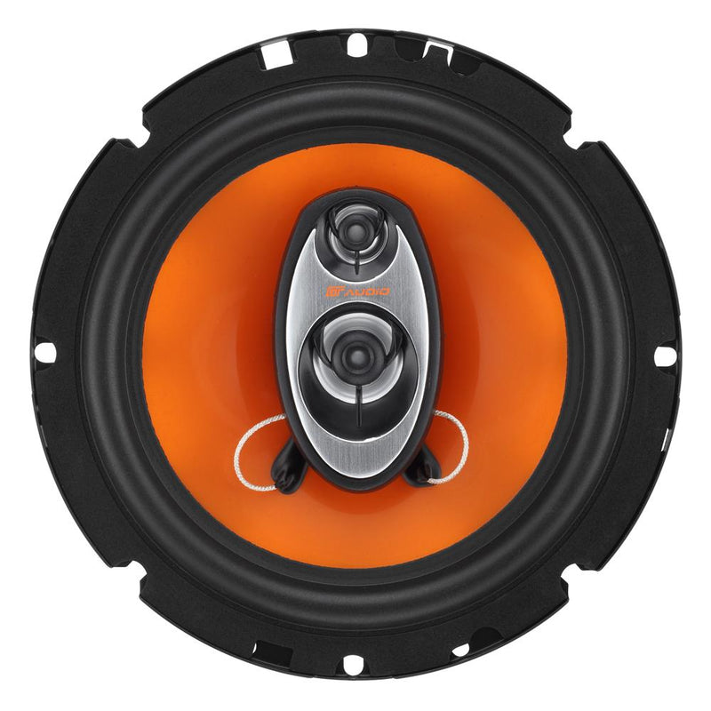 Bassface GT Audio GT-FR653 - 6.5" Coaxial Speakers (PAIR)