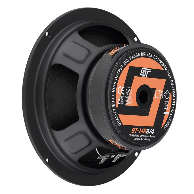 Bassface GT Audio GT-MR8/4 - 8" SPL Component Midrange Speaker