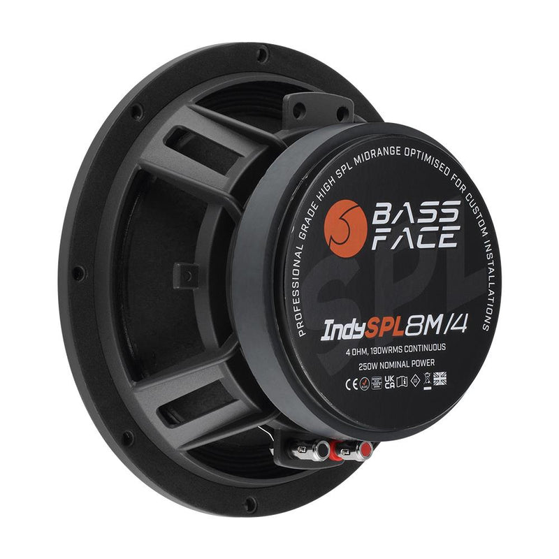 Bassface IndySPL8M/4 - 8" Midrange Speaker