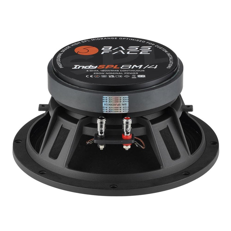 Bassface IndySPL8M/4 - 8" Midrange Speaker