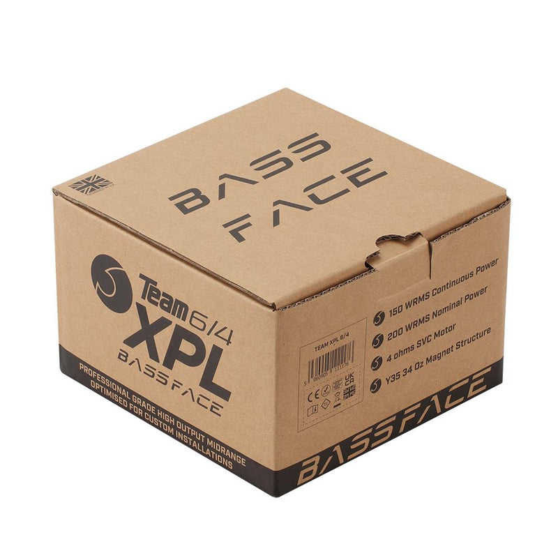 Bassface Team XPL6/4 - 6.5" Midrange Speaker