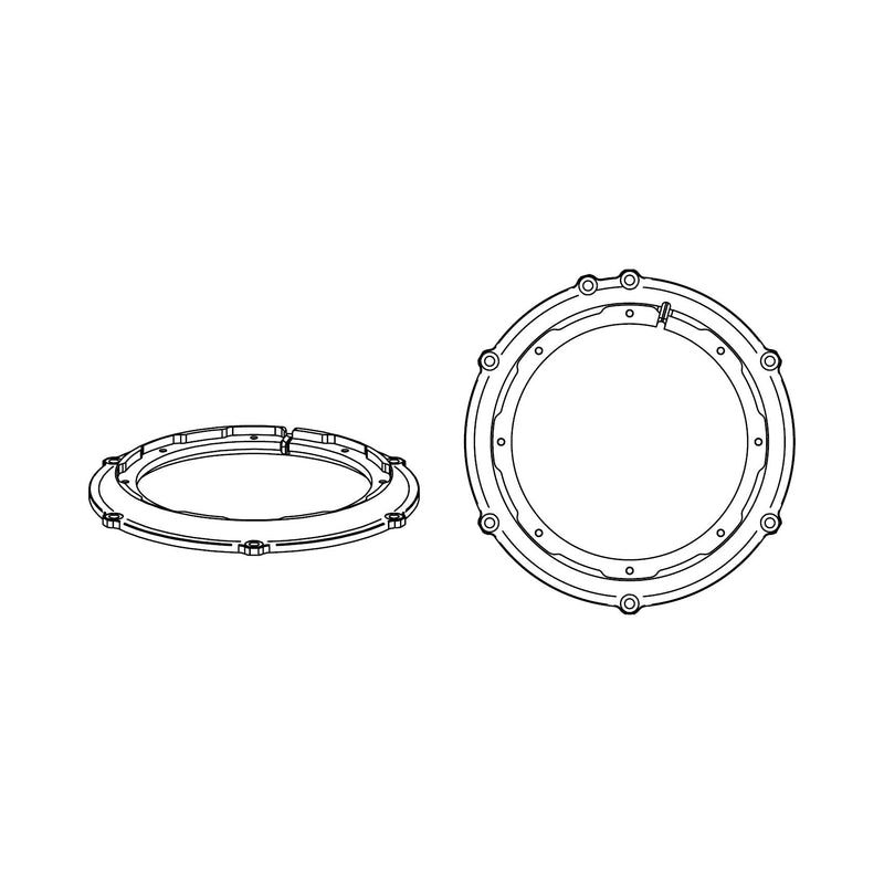 HELIX CFMK165 VW.7 (FDM) - 6.5" VW Rear Speaker Adapter Rings