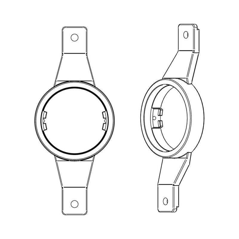 CFMK25 FIAT.1 - Fiat Tweeter Adapter Rings