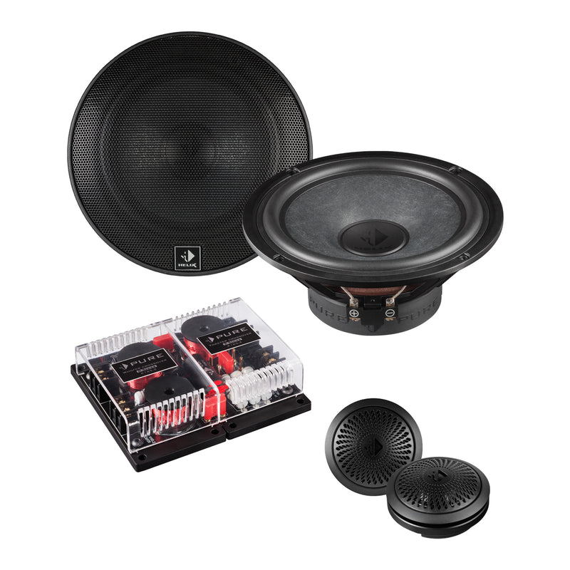 HELIX PR K165.2 - 2 Way 6.5" Component Speakers