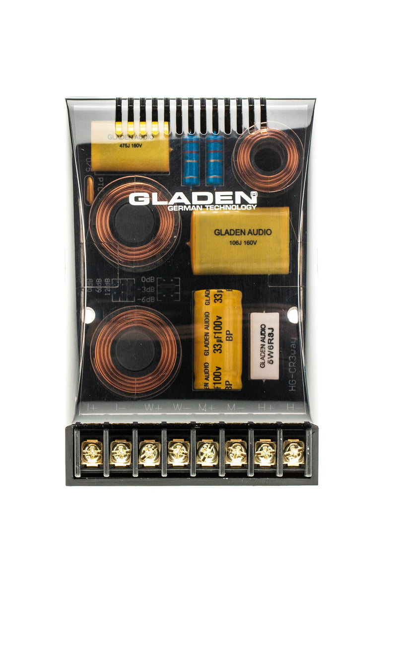 Gladen RS 165.3 G2 - 6.5" 3-Way Component Set