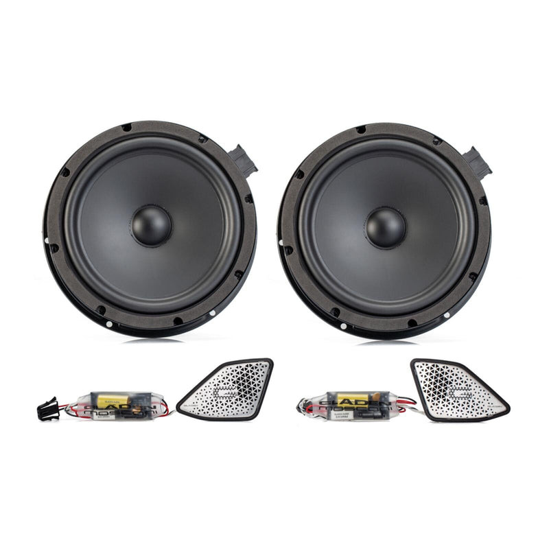 GLADEN ONE T6 APPEARANCE 8 INCH SPEAKERS & TWEETERS FOR VOLKSWAGEN TRANSPORTER