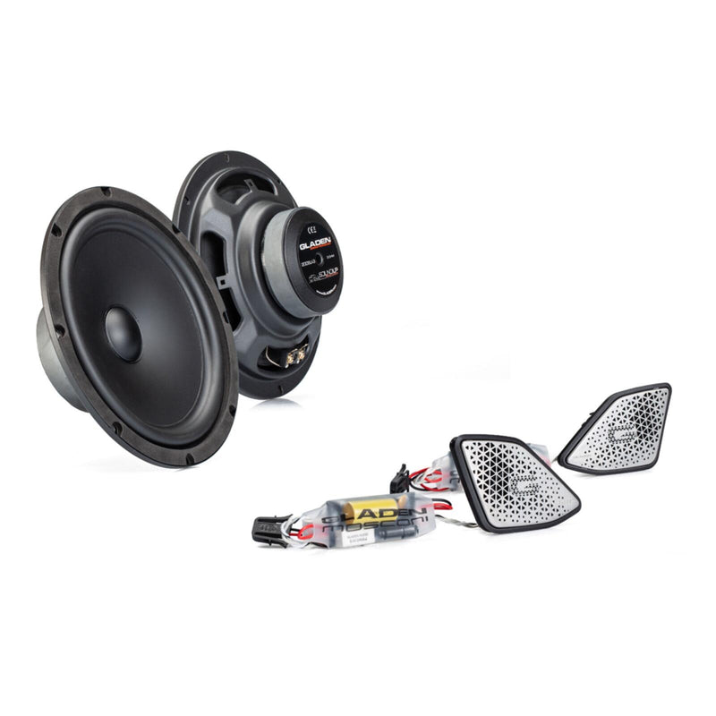 GLADEN ONE T6 APPEARANCE 8 INCH SPEAKERS & TWEETERS FOR VOLKSWAGEN TRANSPORTER