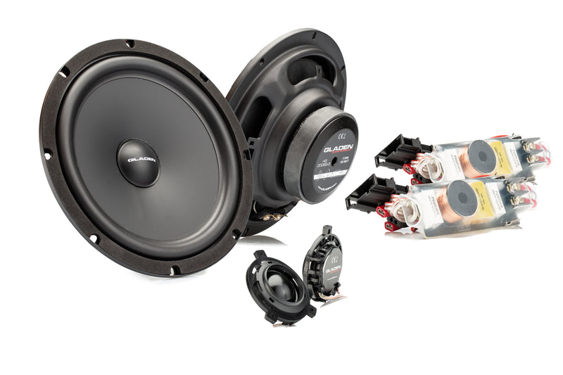 Gladen ONE 200 T6-G3 - 8" Speaker Upgrade Set