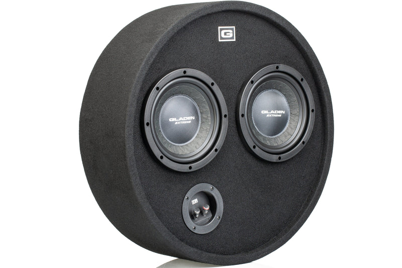 Gladen RS 08 RB DUAL - 2 x 8" Subwoofer Enclosure