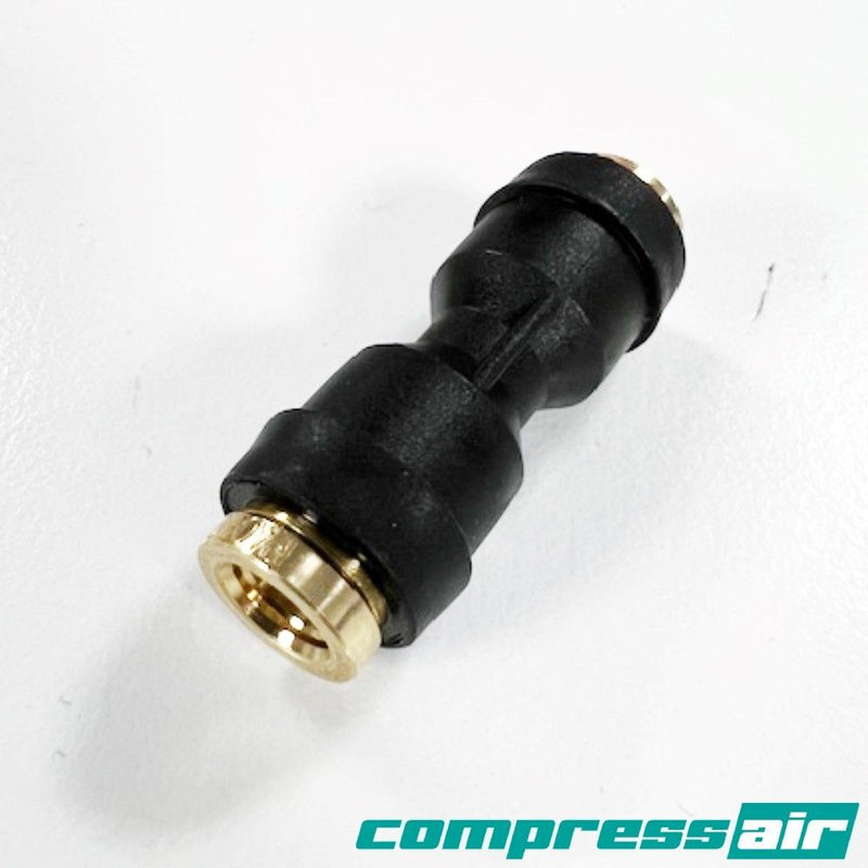 CompressAir CA21021 - Union Straight – 1/4” - 1/4” DOT APPROVED (Sold Individually)