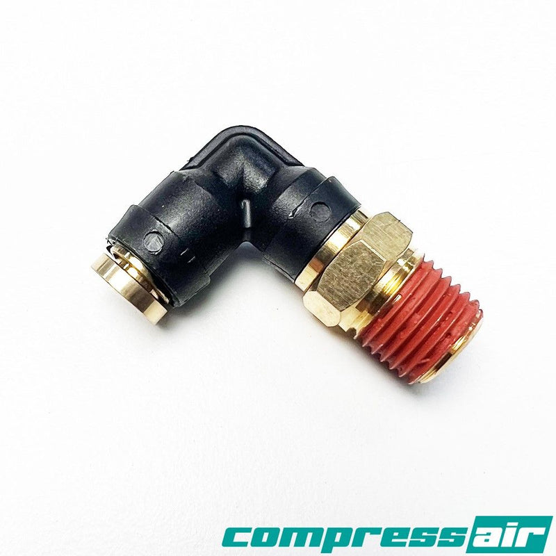 CompressAir CA21779 - 1/4" MNPT TO 1/4" PTC Elbow (Sold Individually)