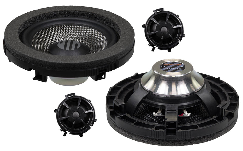 MUSWAY CSM206C - 4" 2-Way Component Speakers For Mercedes C Class (W206)