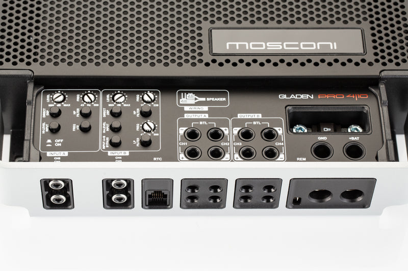 Gladen Mosconi Pro 4|10 - 4 Channel Amplifier