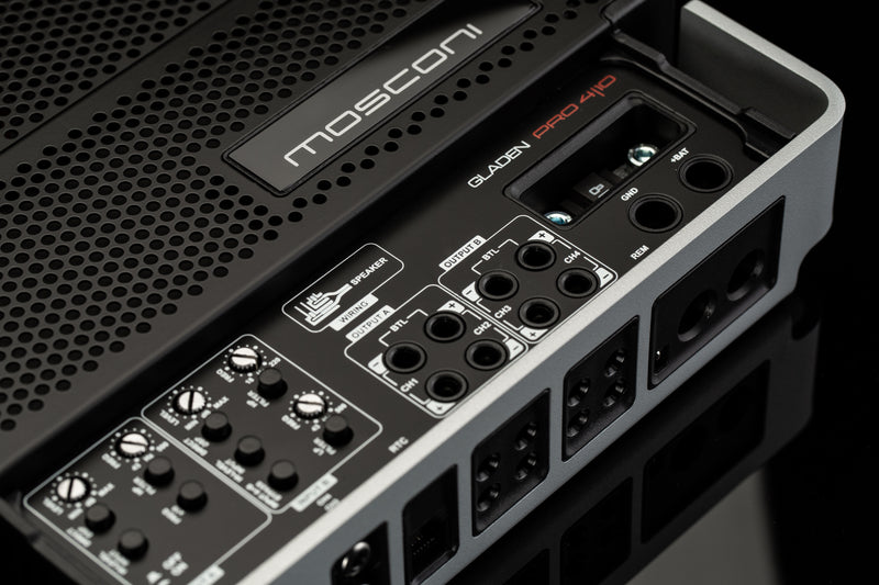 Gladen Mosconi Pro 4|10 - 4 Channel Amplifier