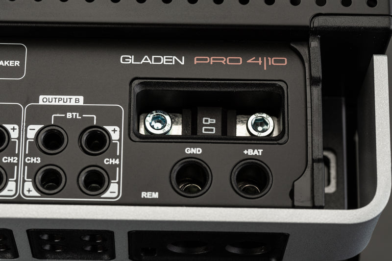 Gladen Mosconi Pro 4|10 - 4 Channel Amplifier