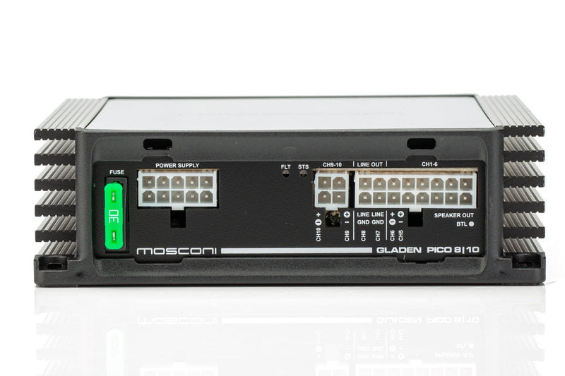 Gladen Mosconi PICO 8|10 DSP - 8 Channel Amplifier With DSP