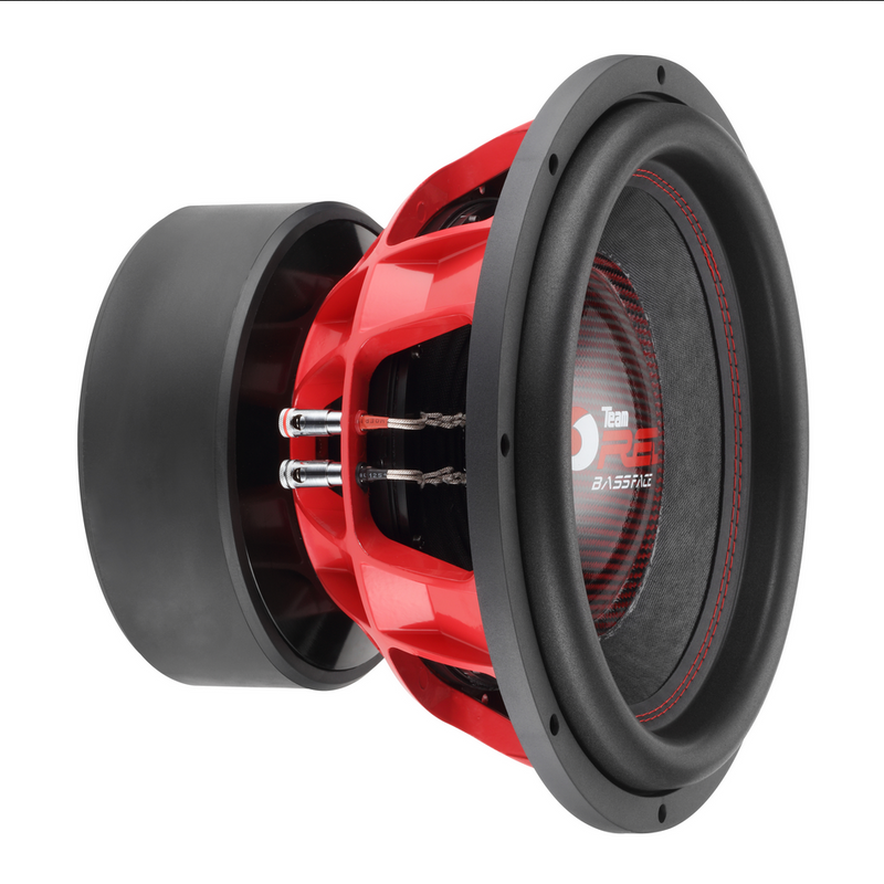 Bassface Team RED15/1 - 15" Wide Excursion Competition Subwoofer