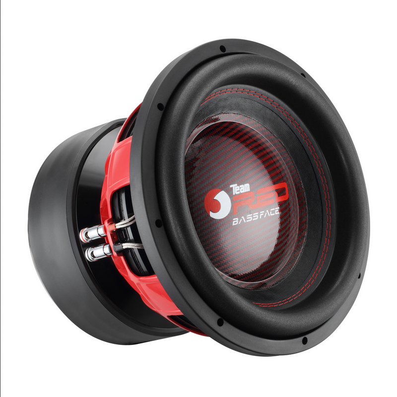 Bassface Team RED12/1 - 12" Wide Excursion Competition Subwoofer