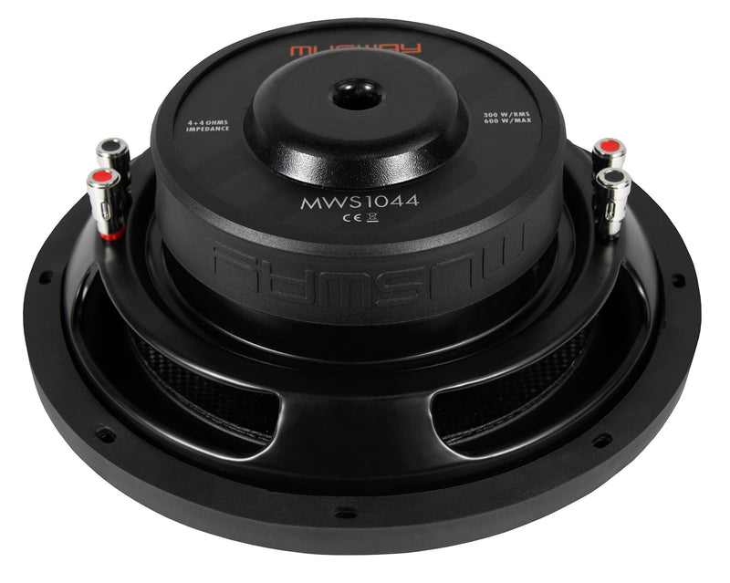 MUSWAY MWS1044 - 10" Subwoofer - Dual 4ohm