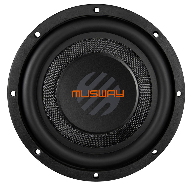 MUSWAY MWS844 - 8" Subwoofer - Dual 4 ohm