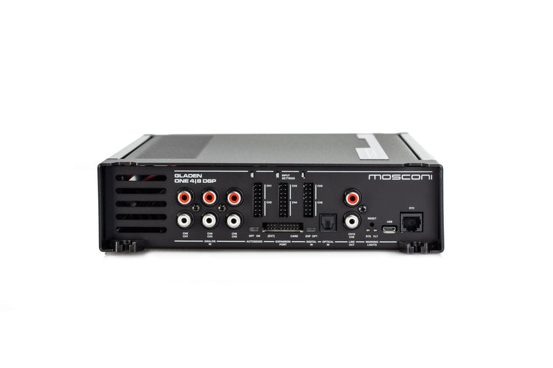 MOSCONI GLADEN ONE 4|8 DSP - 4 Channel Amplifier With 8 Channel DSP