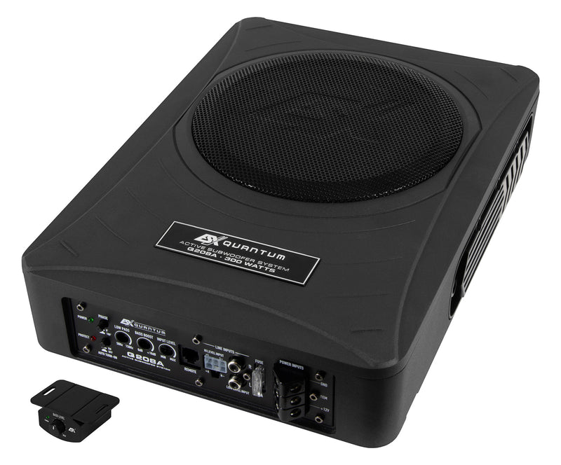 ESX Q208A - 8“ Active Underseat Subwoofer Enclosure