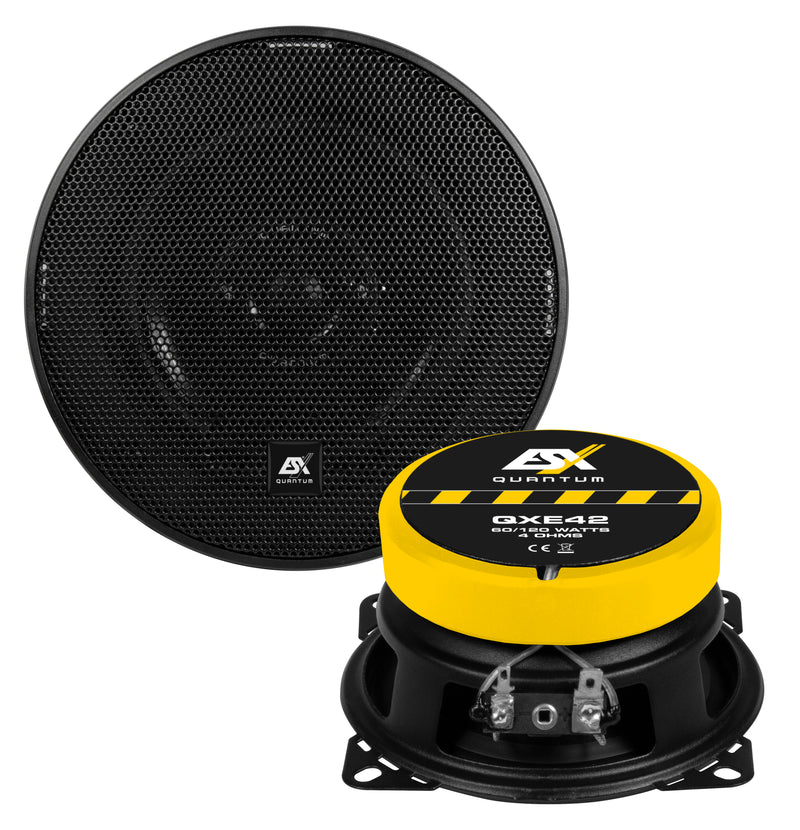 ESX QXE42 - 4" Coaxial Speakers