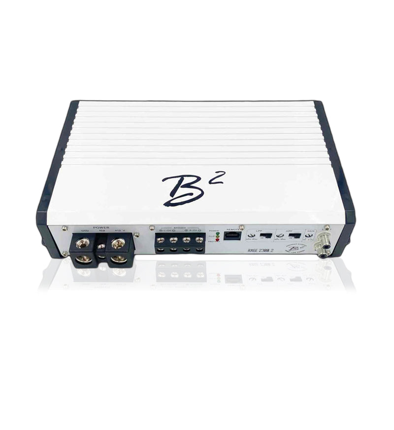 B2 Audio RAGE 2300.2 - 2 Channel Amplifier)