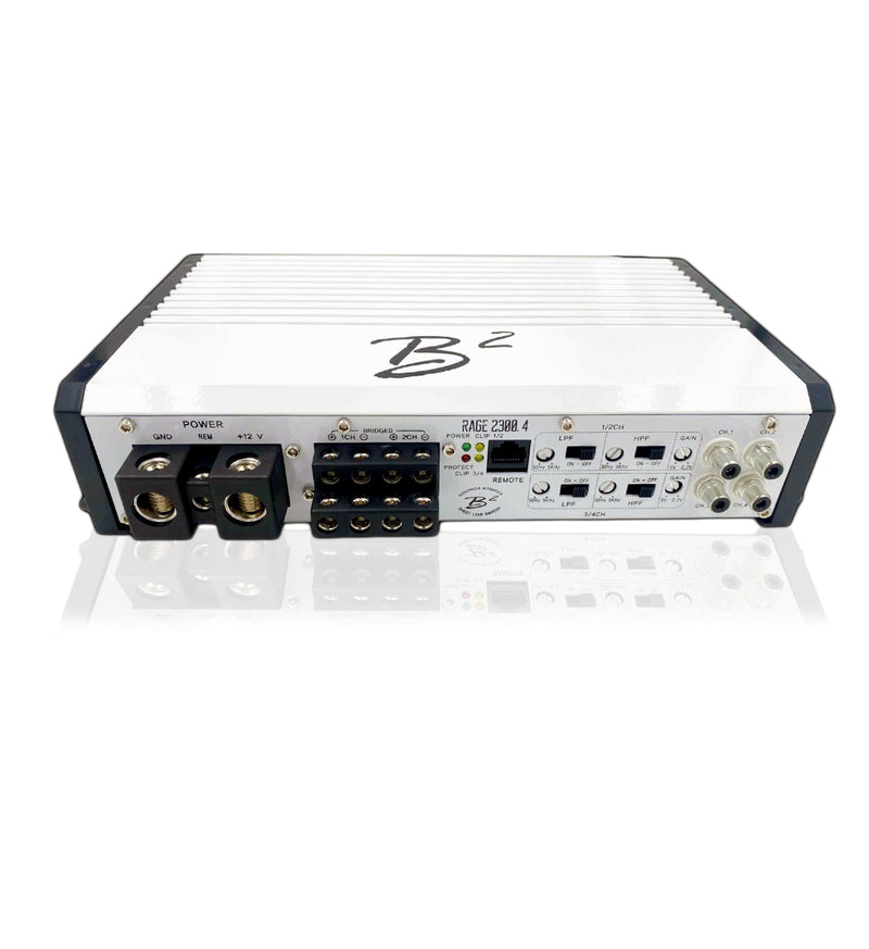 B2 Audio RAGE 2300.4 - 4 Channel Amplifier