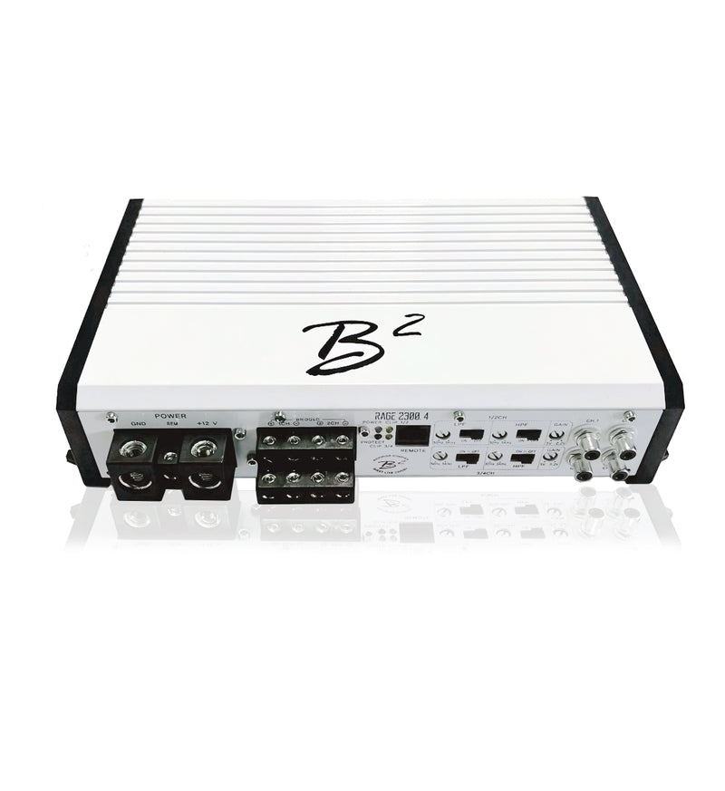 B2 Audio RAGE 2300.4 - 4 Channel Amplifier