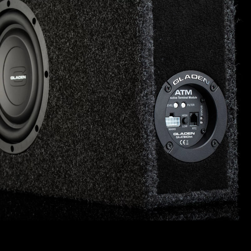 GLADEN GA-RSX08SLIM-VB-CU-AC - 8" Subwoofer Enclosure