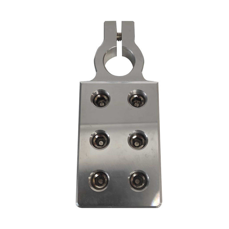 SINGLE POSITIVE 6 WAY 0 GAUGE ALUMINIUM BATTERY TERMINAL