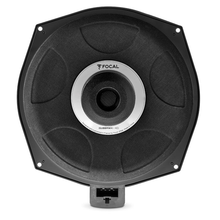 Focal Car Audio ISUBBMW2 Underseat 2 Ohm Subwoofer upgrade for BMW Vehicles