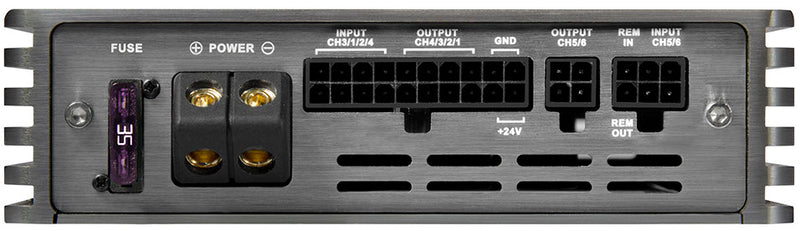 MUSWAY M6v3-24V - 6 Channel Amplifier With 8 Channel DSP